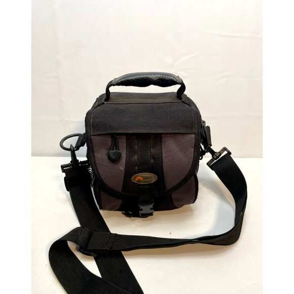 Lowepro Ex 120 Camera SLR shoulder bag pockets 7" x 7" x 5" black - Picture 1 of 16